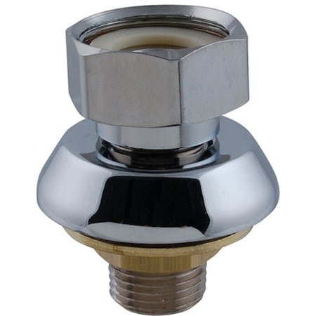 T&S Brass Inlet W/Adjustable Flange OOEE